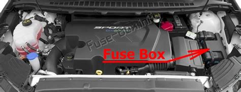 bjb battery junction box ford edge|2016 Edge engine compartment lower fuse box .